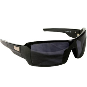 Shades Fox The Duncan polished black grey